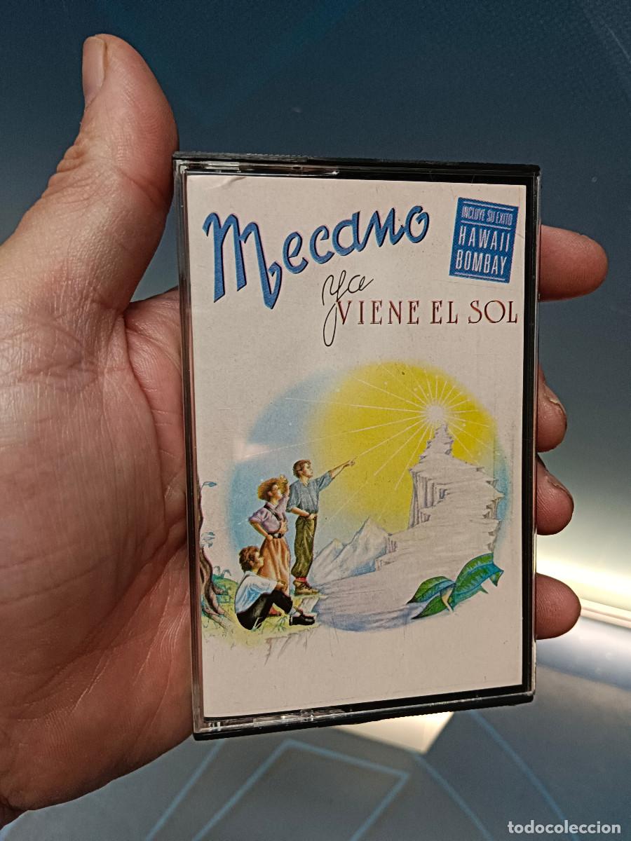 Casetes antiguos: Cinta de casete: Mecano - Ya viene el sol. CBS, 1986.