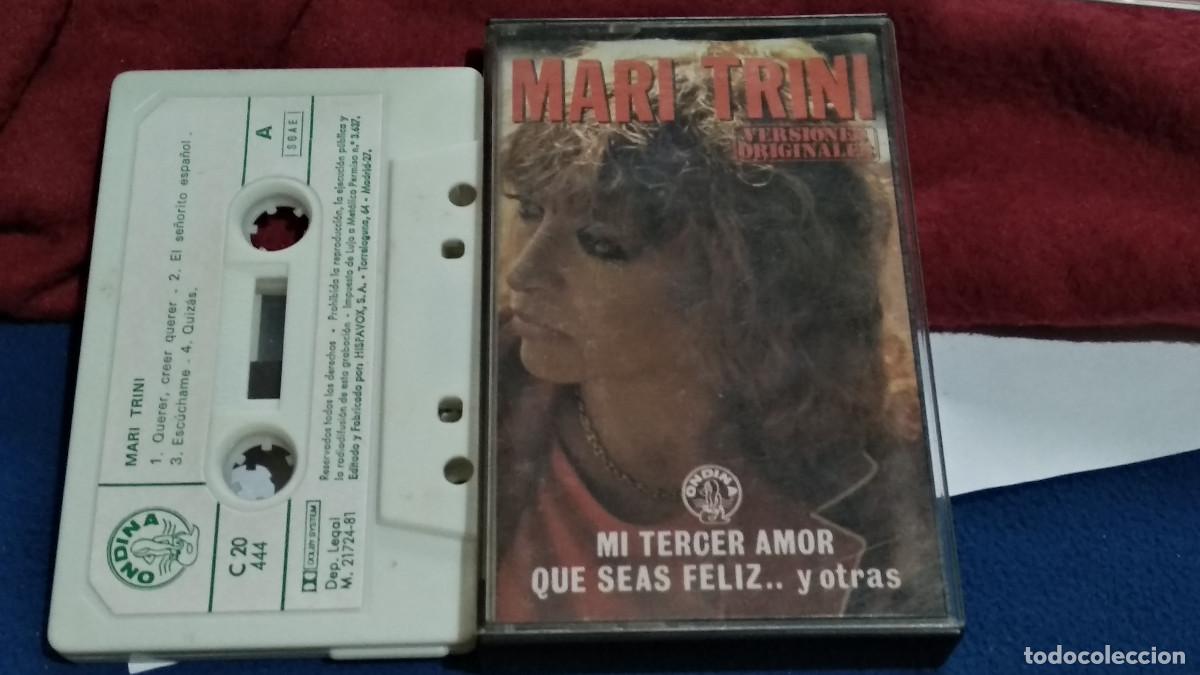Casetes antiguos: MARI TRINI / MI TERCER AMOR - GRABACIONES ORIGINALES - 1981 ONDINA HISPAVOX - CASETE CINTA CASSETTE