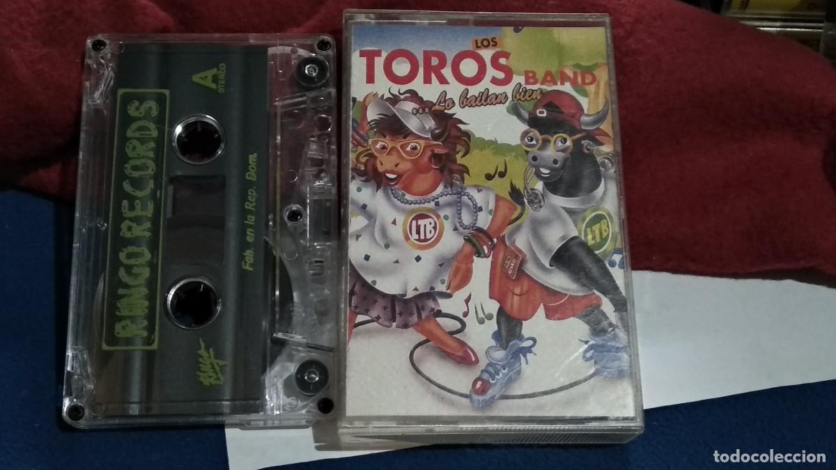 Casetes antiguos: Los Toros Band &ndash; ... Lo Bailan Bien - 1995 RINGO SANTO DOMINGO - MERENGUE CASETE CINTA CASSETTE