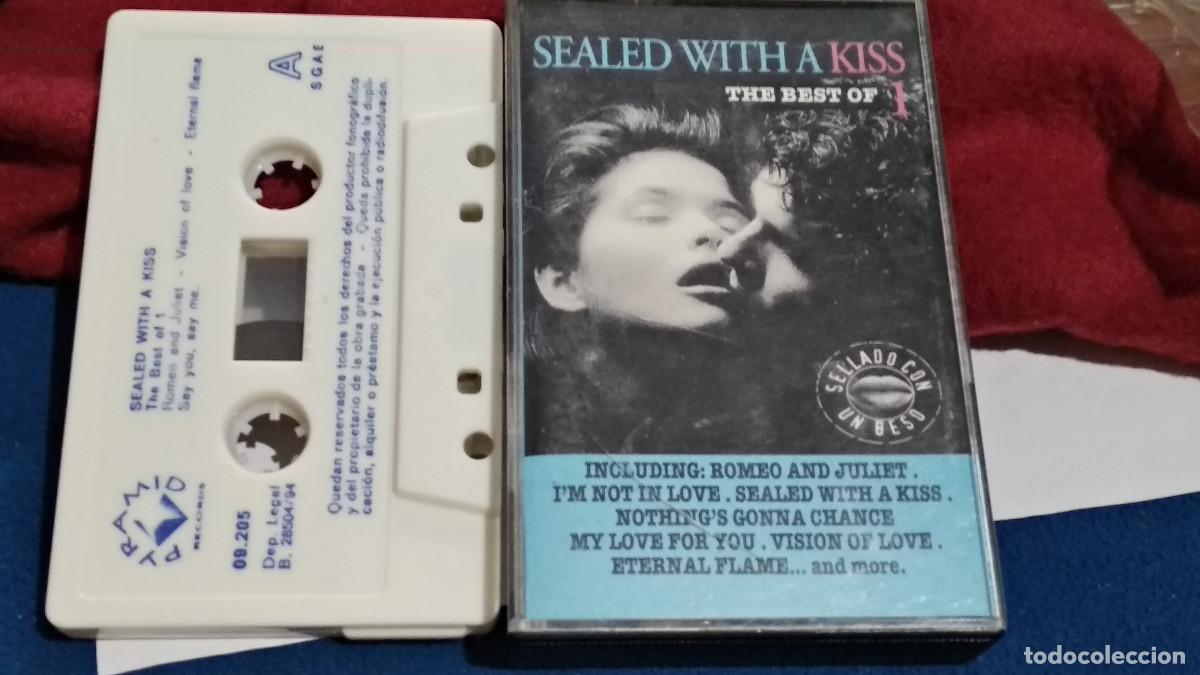 Casetes antiguos: SEALED WITH A KISS / THE BEST OF 1 SELLADO CON UN BESO - 1994 PIRAMID - CASETE CINTA CASSETTE
