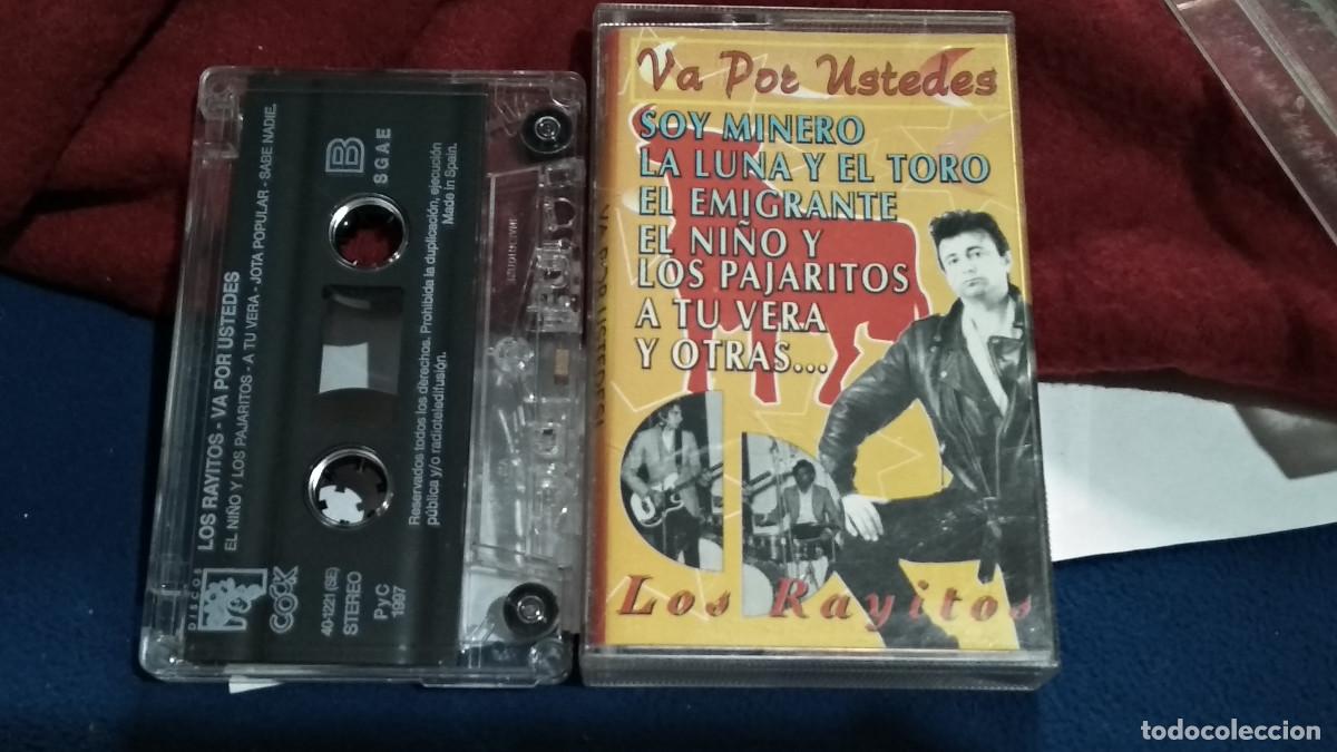 Casetes antiguos: VA POR USTEDES / LOS RAYITOS - 1997 COCK CASETE CINTA CASSETTE