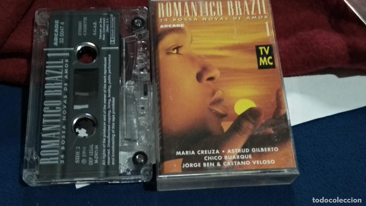 Casetes antiguos: ROMANTICO BRAZIL MC 1 - ARCADE 1994 CASETE CINTA CASSETTE