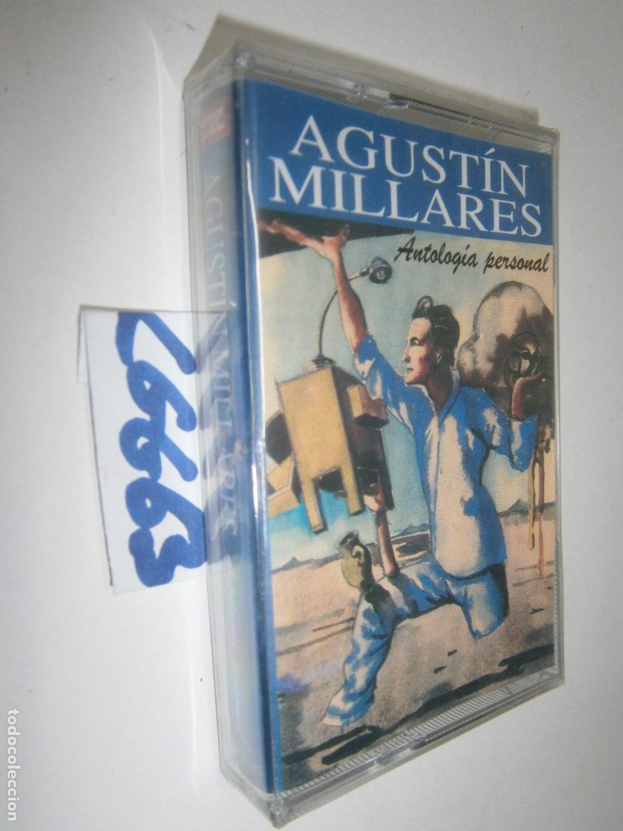 Casetes antiguos: ANTIGUA CINTA CASETE (NUEVA PRECINTADA) MUSICA CANARIA - AGUSTIN MILLARES