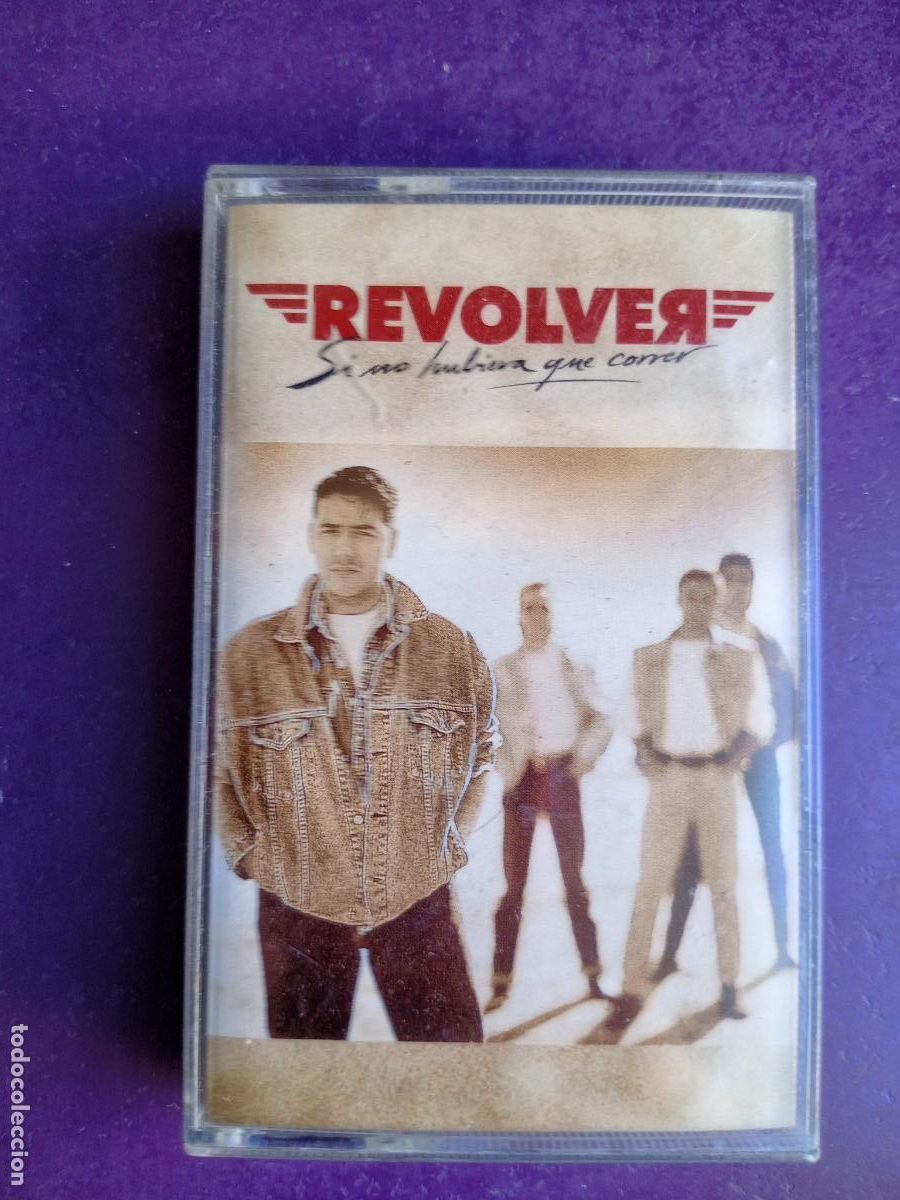 Casetes antiguos: Rev&oacute;lver &ndash; Si No Hubiera Que Correr - CASETE WEA 1992 - MUY POCO USO - POP ROCK 90'S