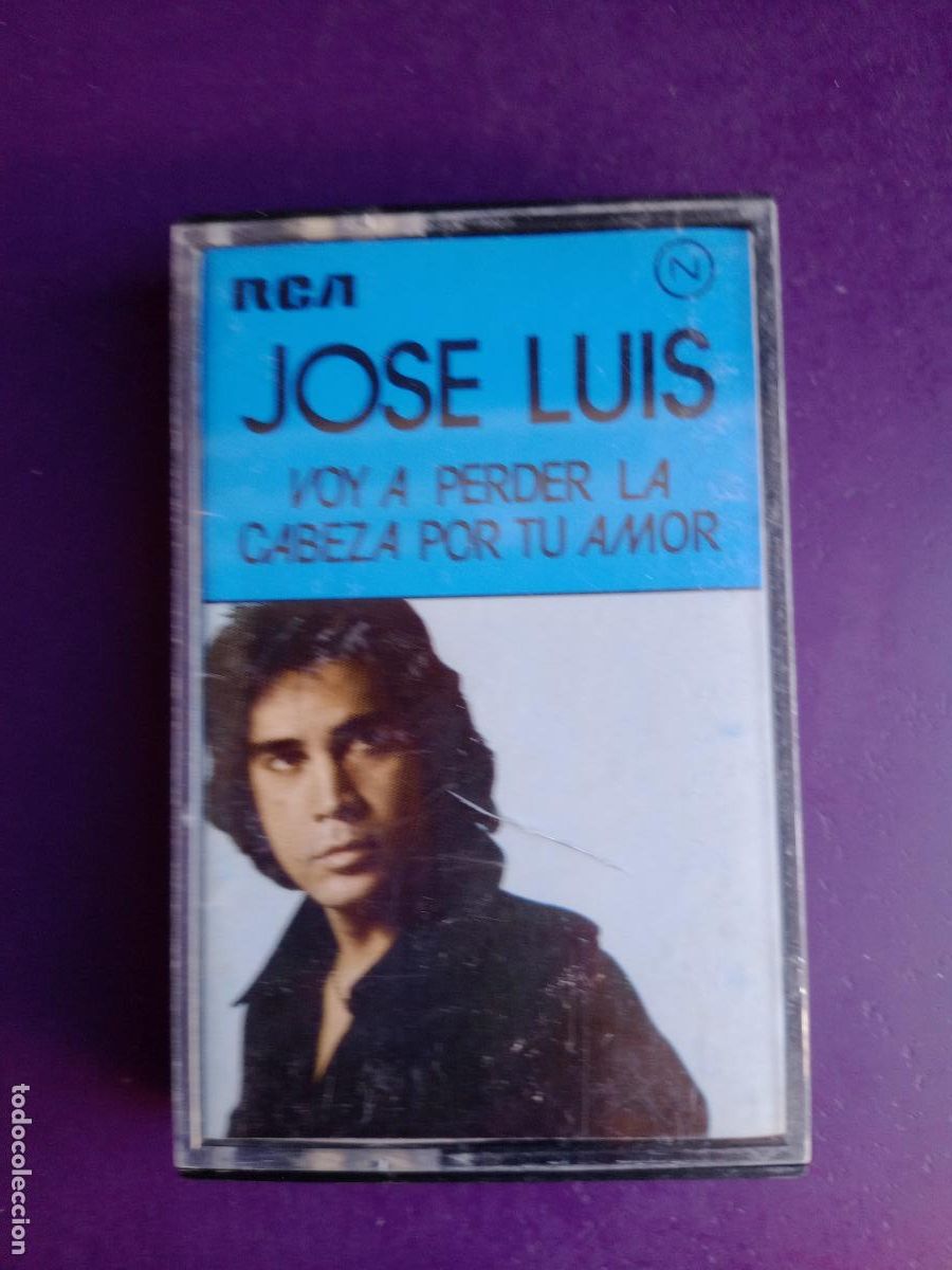 Casetes antiguos: Jos&eacute; Luis (Rodriguez, el puma) &lrm;&ndash; Voy A Perder La Cabeza Por Tu Amor - CASETE RCA 1978 - VENEZUELA