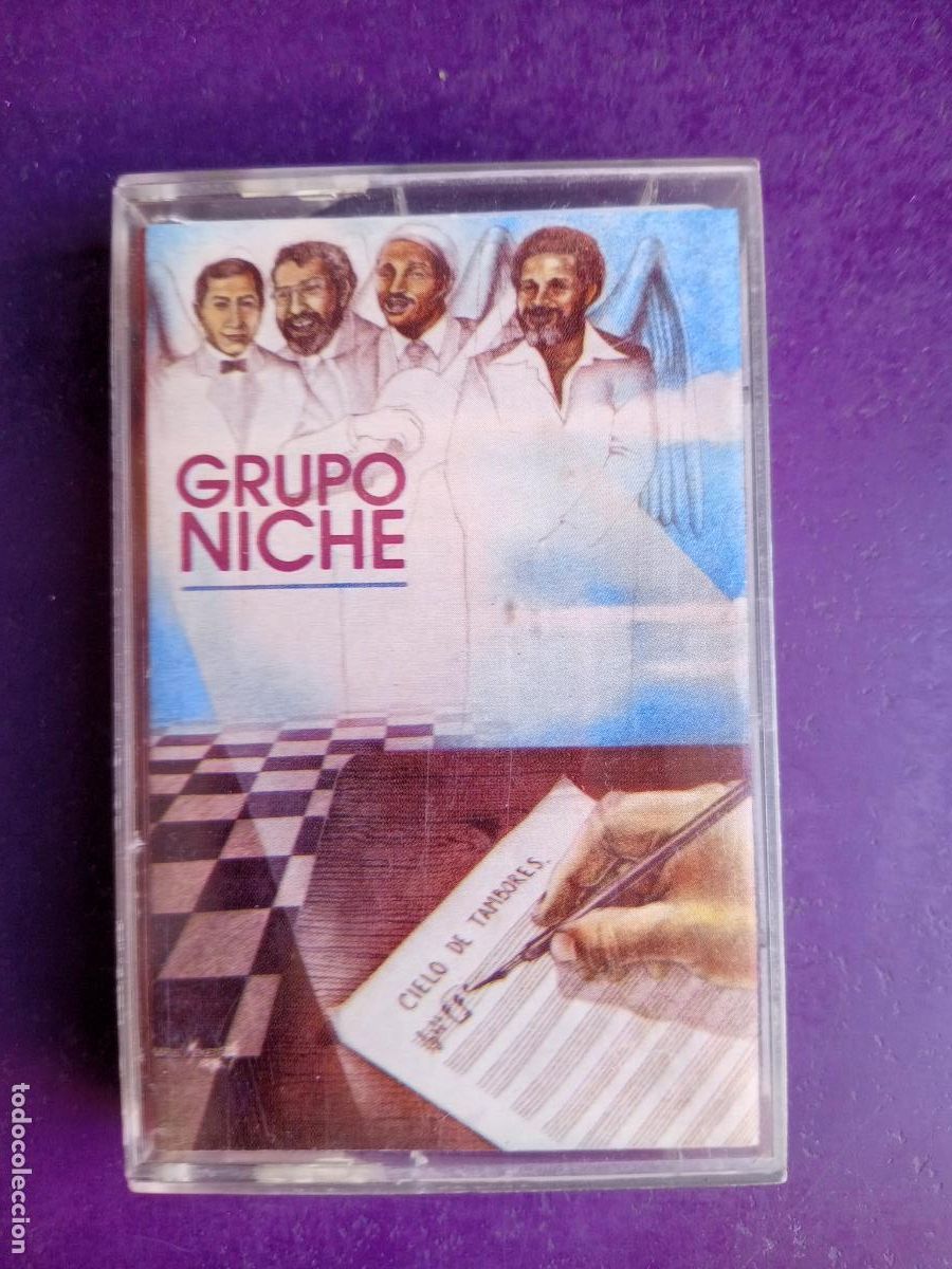 Casetes antiguos: Grupo Niche &lrm;&ndash; Cielo De Tambores - CASETE CODISCOS COLOMBIA 1990 - CUMBIA, SALSA
