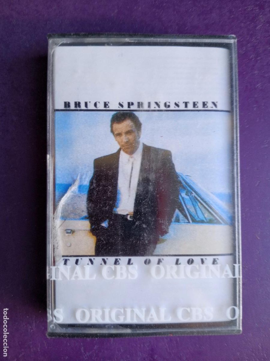 Casetes antiguos: BRUCE SPRINGSTEEN - CASETE CBS 1987 TUNNEL OF LOVE - PRECINTADA, RAJITA EN LA CAJA