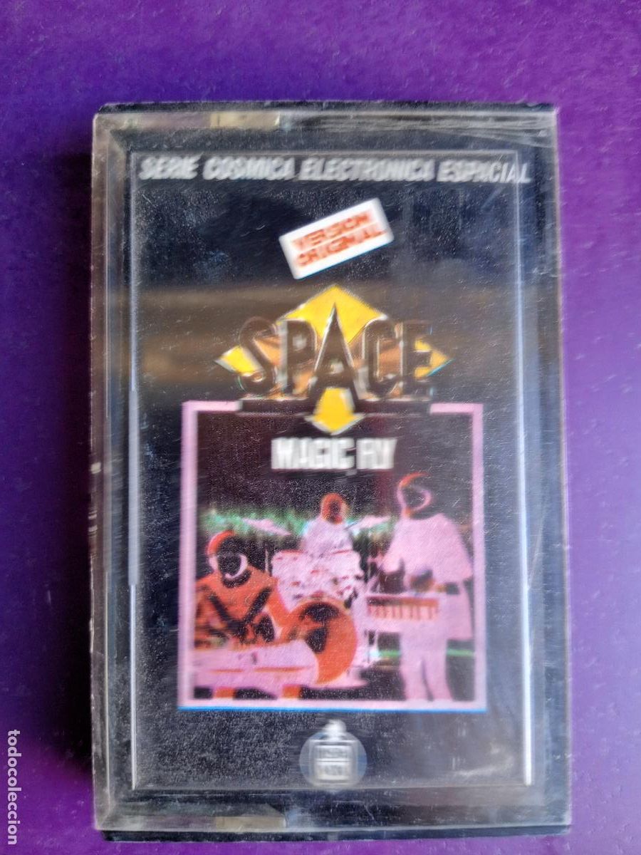 Casetes antiguos: Space &lrm;&ndash; Magic Fly - CASETE HISPAVOX 1977 - MUY POCO USO - ELECTRONICA ESPACIAL