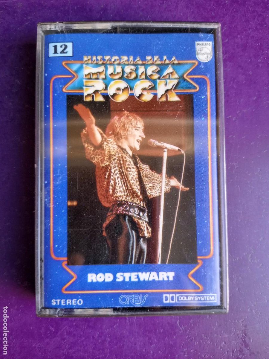 Casetes antiguos: Rod Stewart - CASETE HISTORIA MUSICA ROCK 1981 - EXITOS 1a EPOCA - ROCK N ROLL