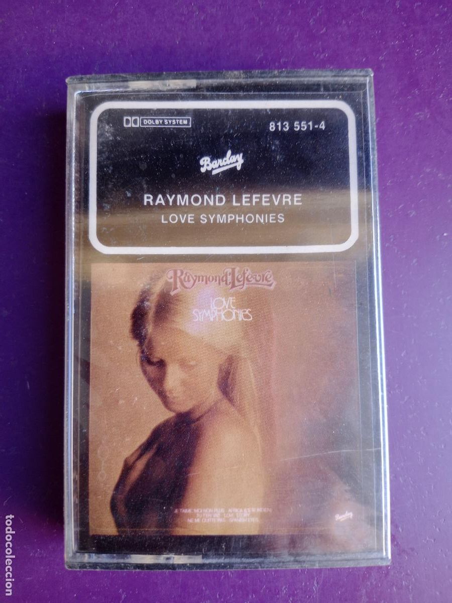 Casetes antiguos: RAYMOND LEF&Egrave;VRE CASETE MOVIEPLAY PRECINTADA - LOVE SYMPHONIES - VERSIONES EASY LISTENING JAZZ LOUNGE