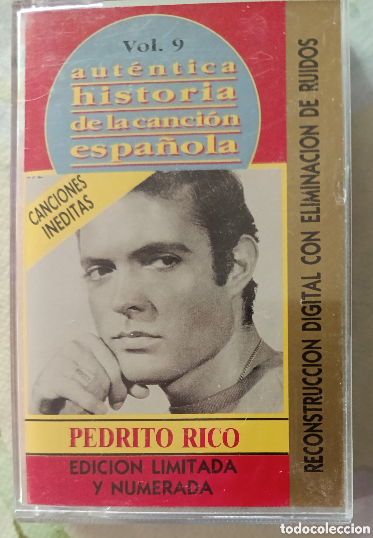Casetes antiguos: Pedrito Rico casette sello Fonotron editado en Espa&ntilde;a a&ntilde;o 1992.