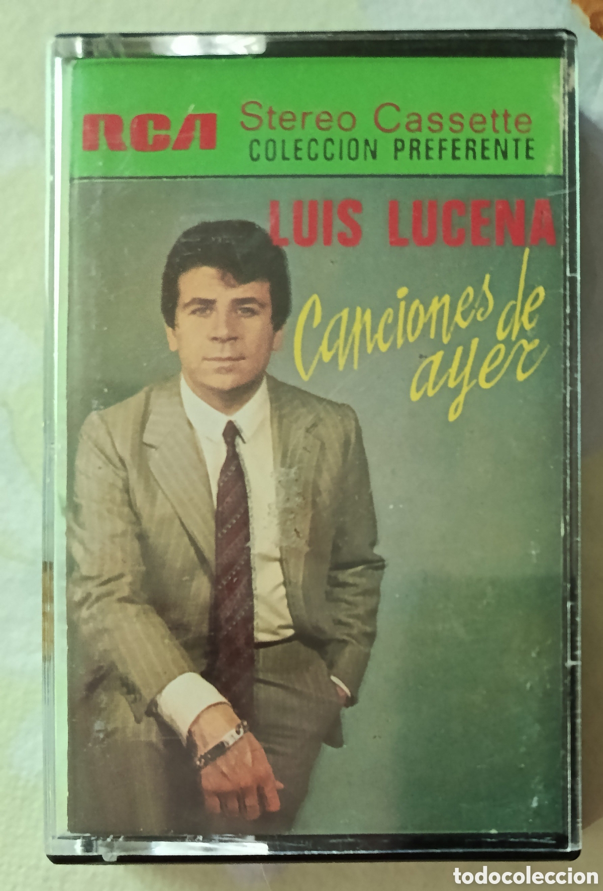 Casetes antiguos: Luis Lucena casette sello RCA editado en Espa&ntilde;a a&ntilde;o 1972.