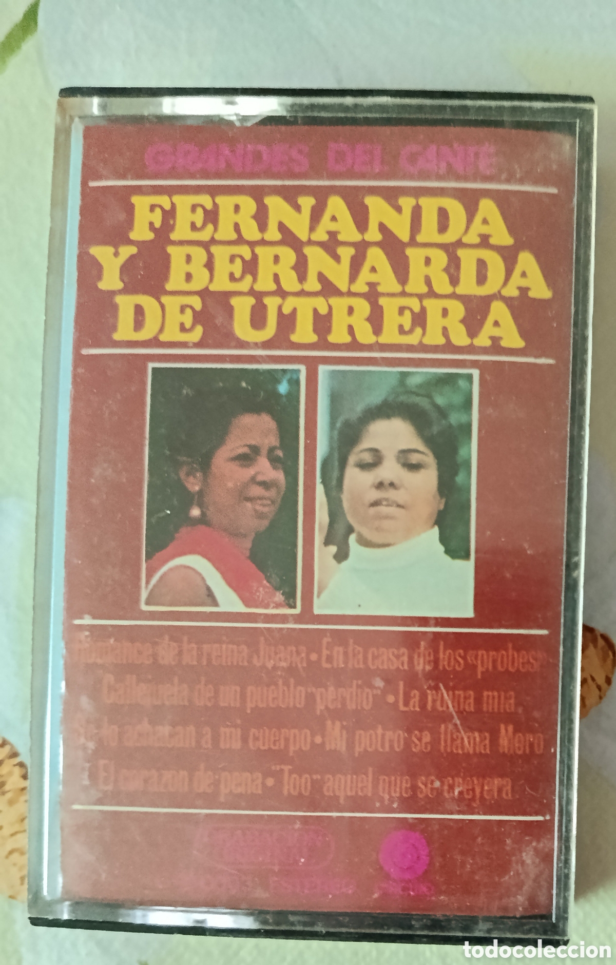 Casetes antiguos: Fernanda y Bernarda de Utrera casette sello Mercurio editado en Espa&ntilde;a a&ntilde;o 1978.