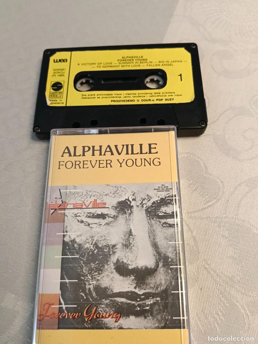 Casetes antiguos: RAR CASSETTE. ALPHAVILLE. FOREVER YOUNG. MADE IN YUGOSLAVIA