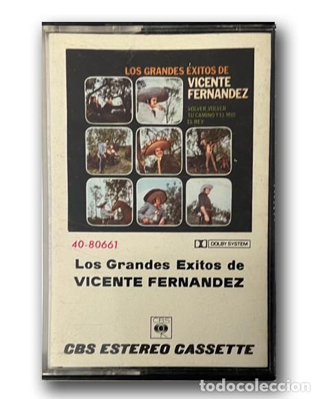 Cassettes Anciennes: Vicente Fernandez &ndash; Los Grandes Exitos De Vicente Fernandez Cassette