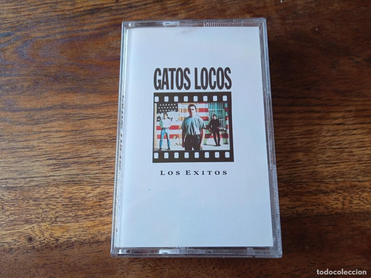 Casetes antiguos: Gatos Locos - Los Exitos - Cassete original Gasa Espa&ntilde;a 1993
