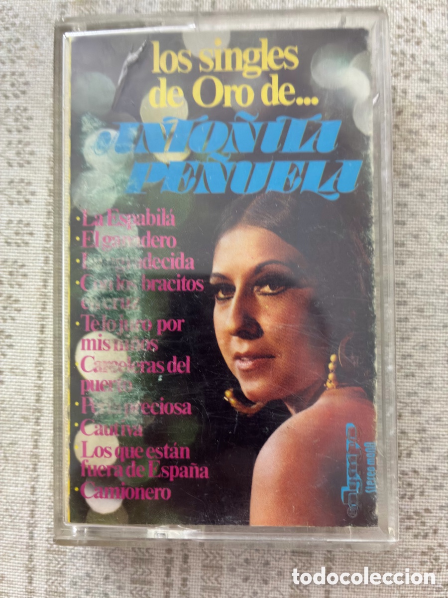 Casetes antiguos: Los singles de oro de&hellip;.. Anto&ntilde;ita Pe&ntilde;uela