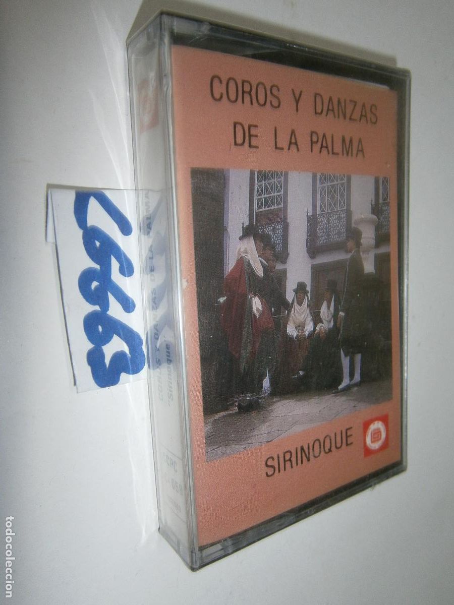 Casetes antiguos: ANTIGUA CINTA CASETE MUSICA CANARIA (NUEVA PRECINTADA) - COROS Y DANZAS DE LA PALMA