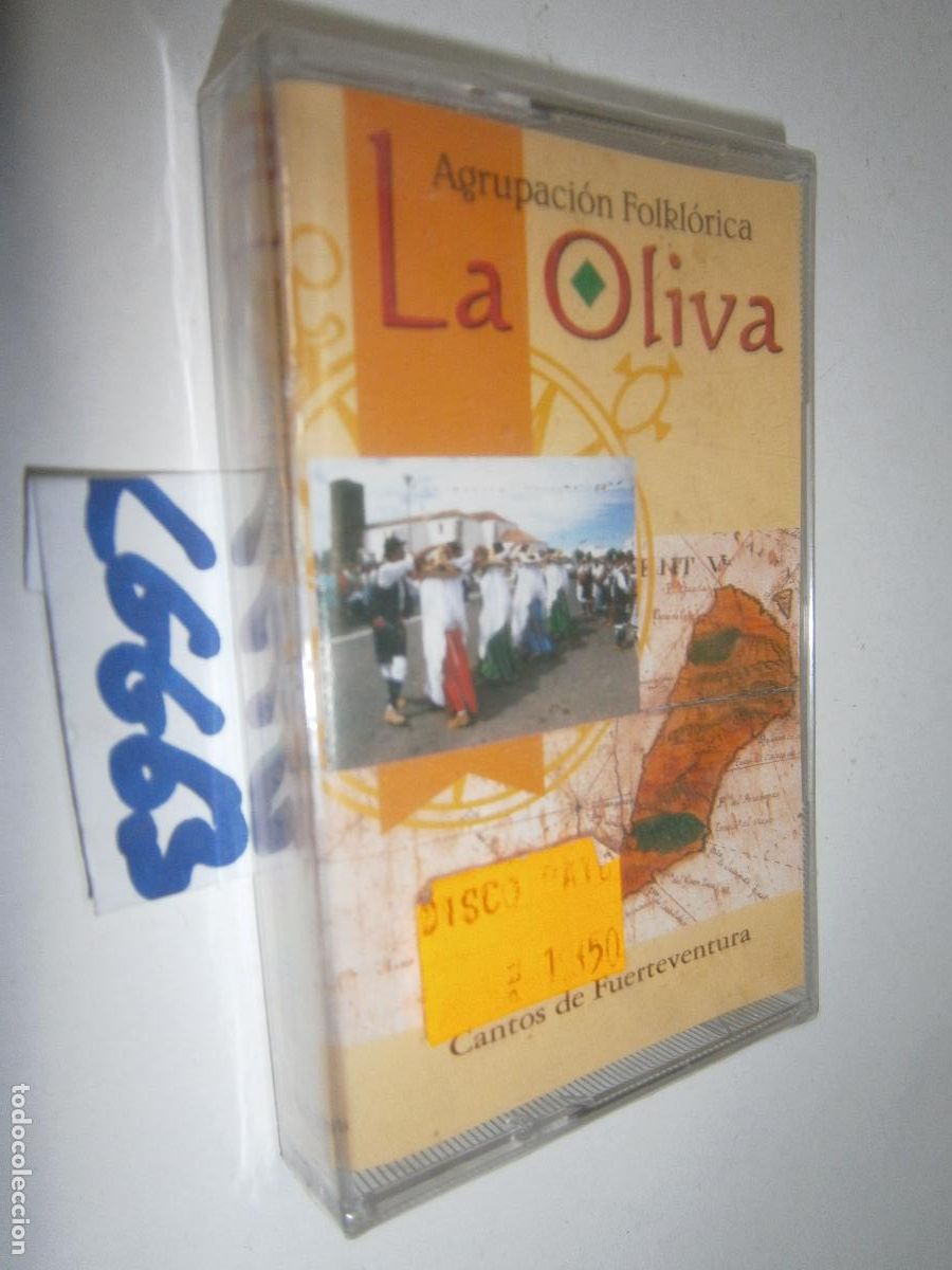 Casetes antiguos: ANTIGUA CINTA CASETE MUSICA CANARIA (NUEVA PRECINTADA) - AGRUPACION FOLKLORICA LA OLIVA