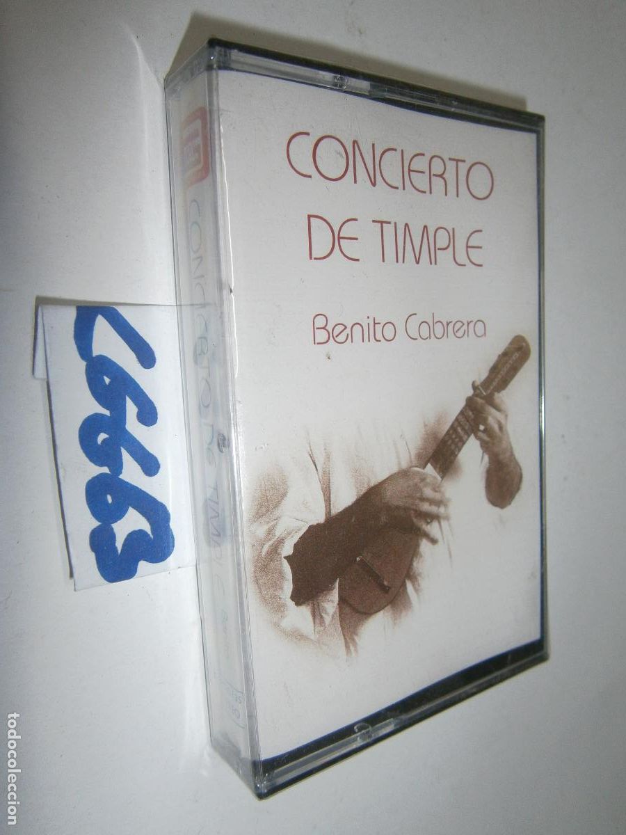 Casetes antiguos: ANTIGUA CINTA CASETE MUSICA CANARIA (NUEVA PRECINTADA) - BENITO CABRERA