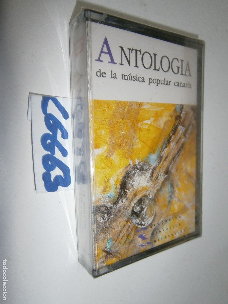 Casetes antiguos: ANTIGUA CINTA CASETE MUSICA CANARIA (NUEVA PRECINTADA) - ANTOLOGIA DE LA MUSICA POPULAR CANARIA