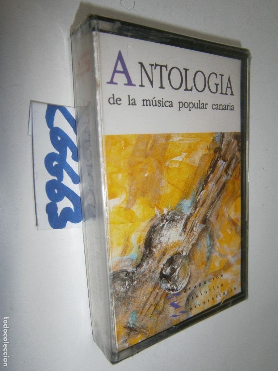 Casetes antiguos: ANTIGUA CINTA CASETE MUSICA CANARIA (NUEVA PRECINTADA) - ANTOLOGIA DE LA MUSICA POPULAR CANARIA