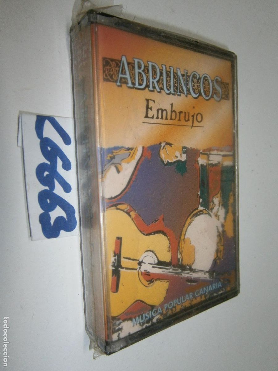 Casetes antiguos: ANTIGUA CINTA CASETE MUSICA CANARIA (NUEVA PRECINTADA) - ABRUNCOS