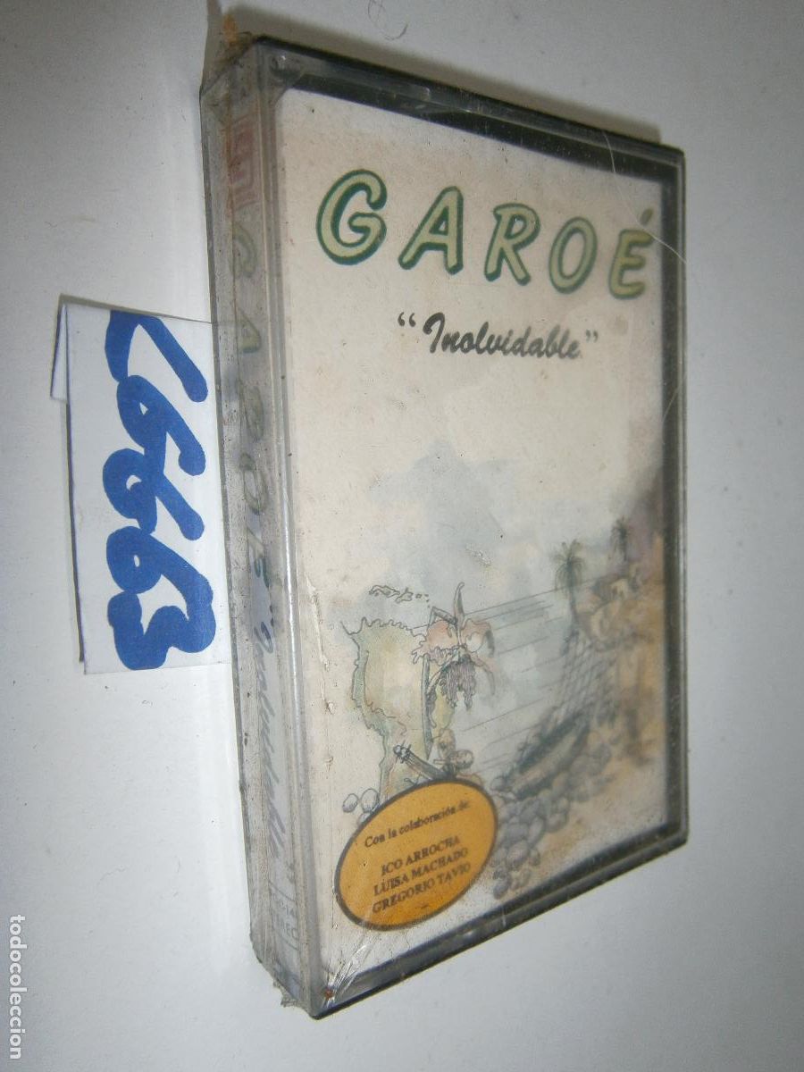 Casetes antiguos: ANTIGUA CINTA CASETE MUSICA CANARIA (NUEVA PRECINTADA) - GAROE