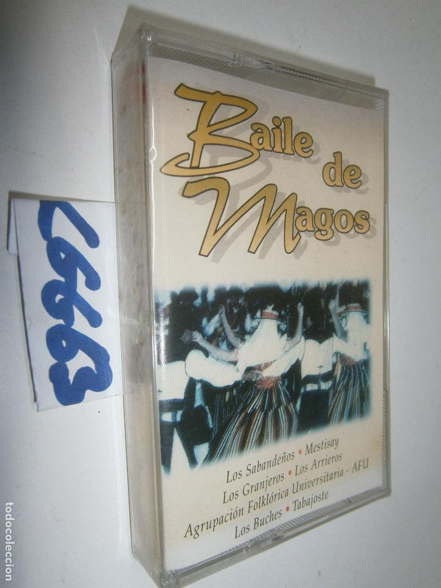 Casetes antiguos: ANTIGUA CINTA CASETE MUSICA CANARIA (NUEVA PRECINTADA) - BAILE DE MAGOS
