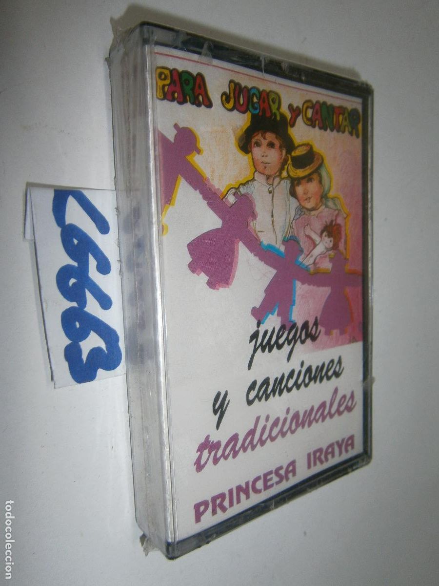 Casetes antiguos: ANTIGUA CINTA CASETE MUSICA CANARIA (NUEVA PRECINTADA) - PRINCESA IRAYA (JUEGOS Y CANCIONES TRADICIO