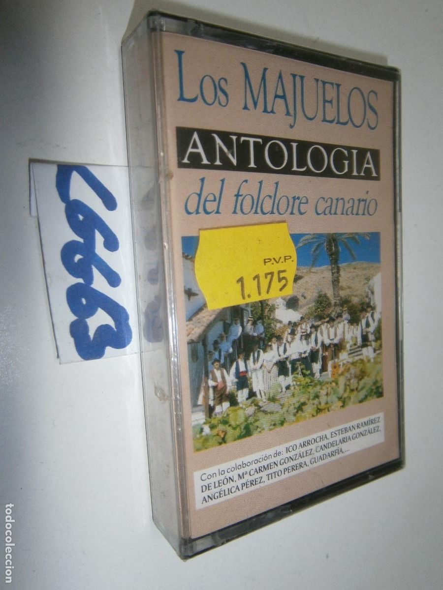Casetes antiguos: ANTIGUA CINTA CASETE MUSICA CANARIA (NUEVA PRECINTADA) - LOS MAJUELOS