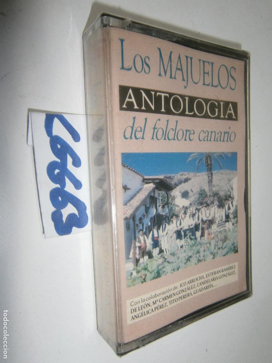 Casetes antiguos: ANTIGUA CINTA CASETE MUSICA CANARIA (NUEVA PRECINTADA) - LOS MAJUELOS