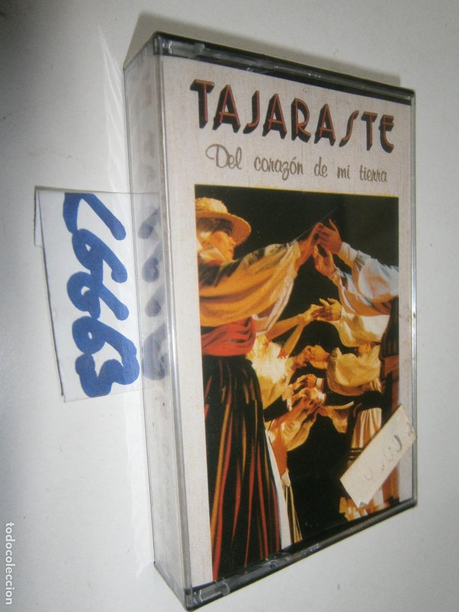 Casetes antiguos: ANTIGUA CINTA CASETE MUSICA CANARIA (NUEVA PRECINTADA) - TAJARASTE