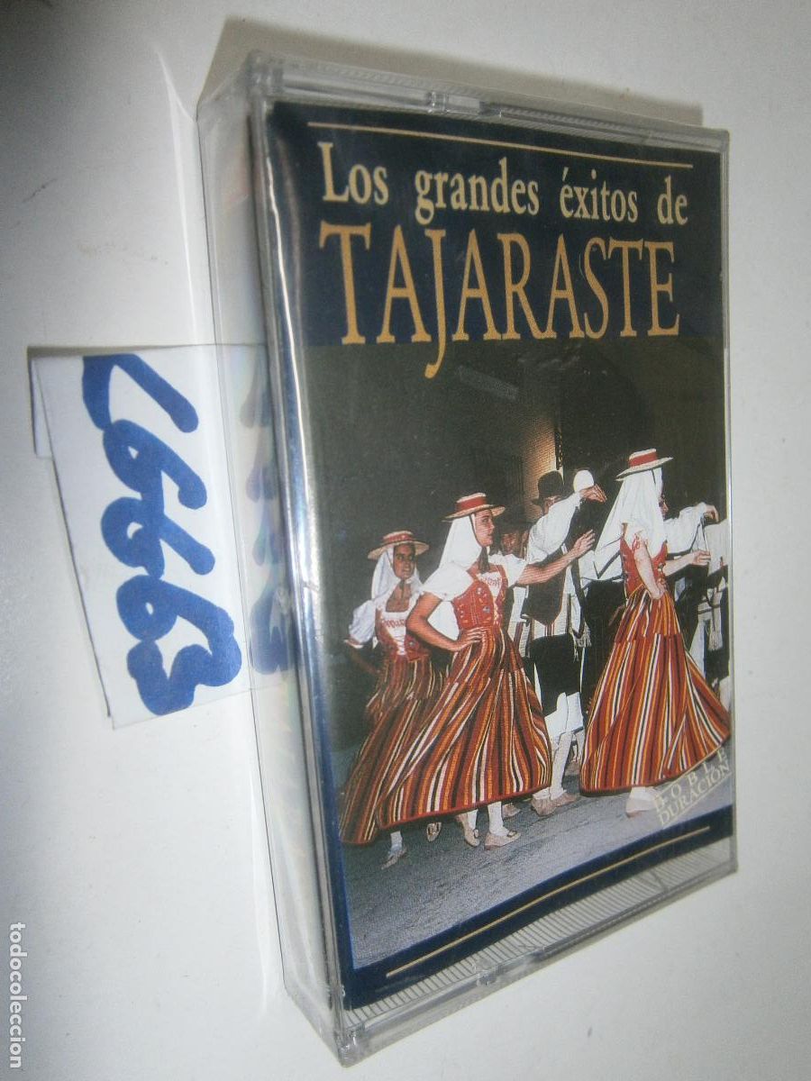 Casetes antiguos: ANTIGUA CINTA CASETE MUSICA CANARIA (NUEVA PRECINTADA) - TAJARASTE