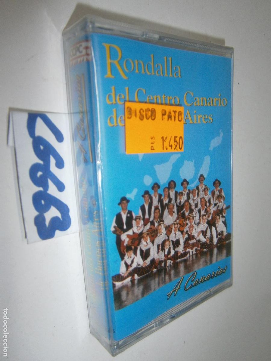 Casetes antiguos: ANTIGUA CINTA CASETE MUSICA CANARIA (NUEVA PRECINTADA) - RONDALLA DEL CENTRO CANARIO