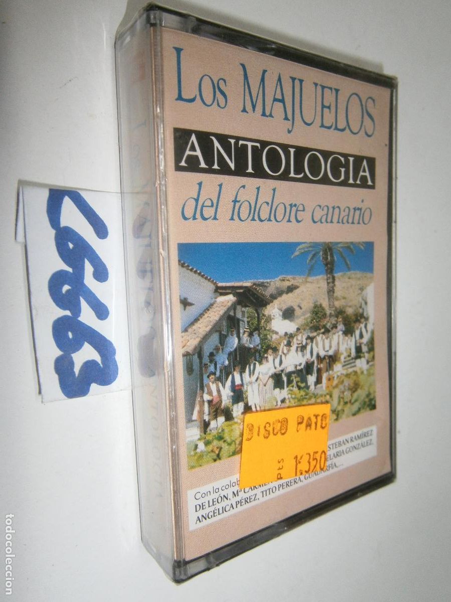 Casetes antiguos: ANTIGUA CINTA CASETE MUSICA CANARIA (NUEVA PRECINTADA) - LOS MAJUELOS