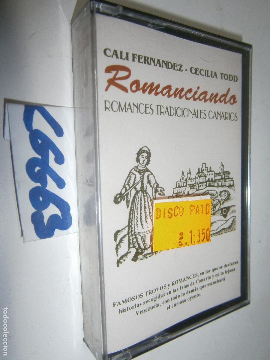 Casetes antiguos: ANTIGUA CINTA CASETE MUSICA CANARIA (NUEVA PRECINTADA) - ROMANCES TRADICIONALES CANARIOS