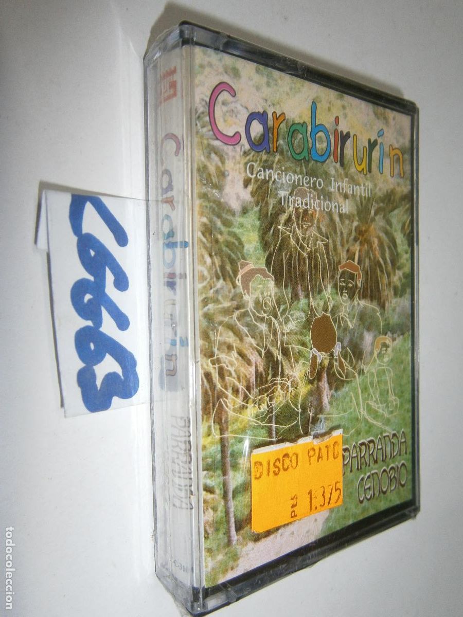 Casetes antiguos: ANTIGUA CINTA CASETE MUSICA CANARIA (NUEVA PRECINTADA) - PARRANDA CENOBIO