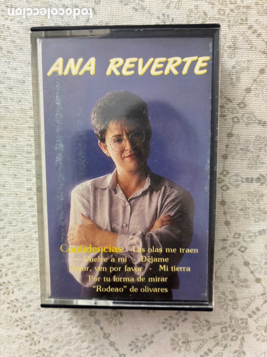 Casetes antiguos: Casette Ana Reverte, confidencias.