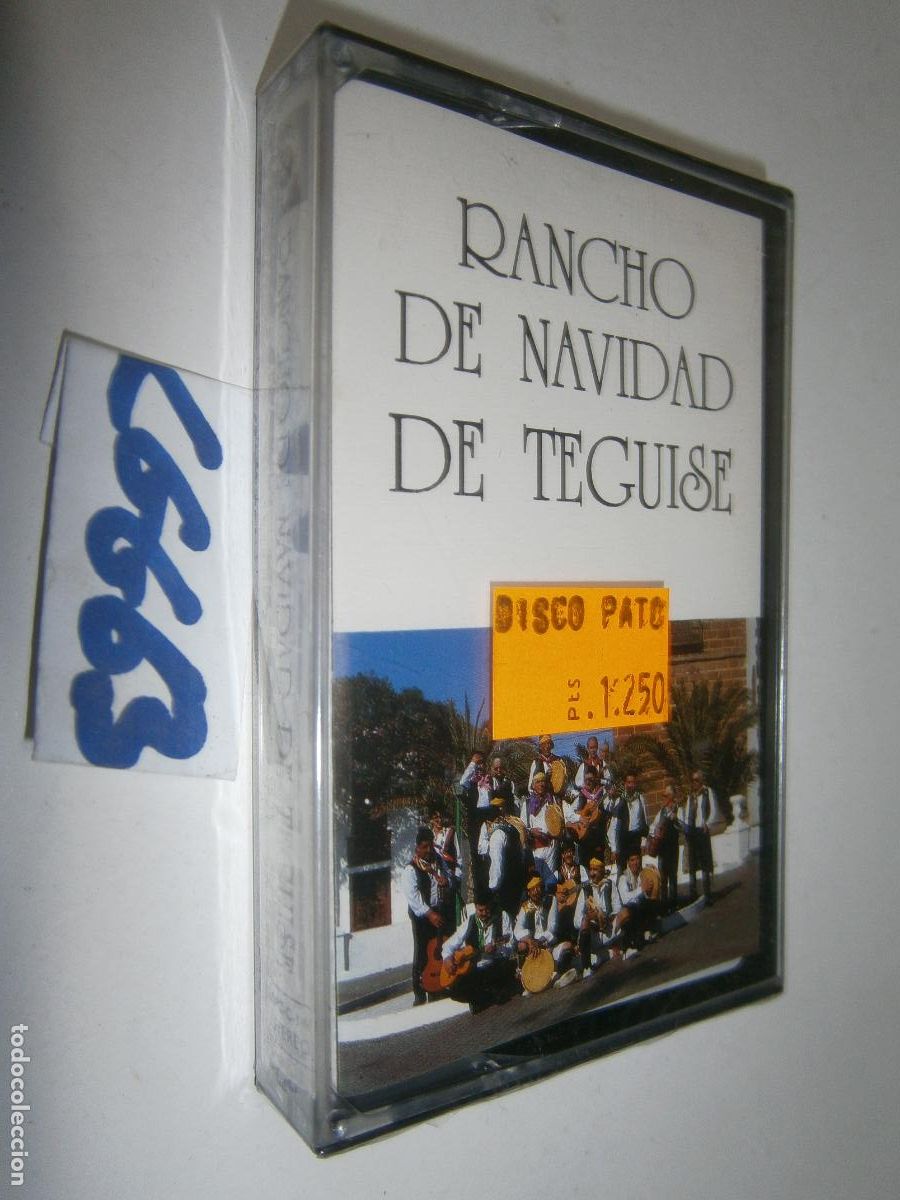 Casetes antiguos: ANTIGUA CINTA CASETE MUSICA CANARIA (NUEVA PRECINTADA) - RANCHO DE NAVIDAD DE TEGUISE