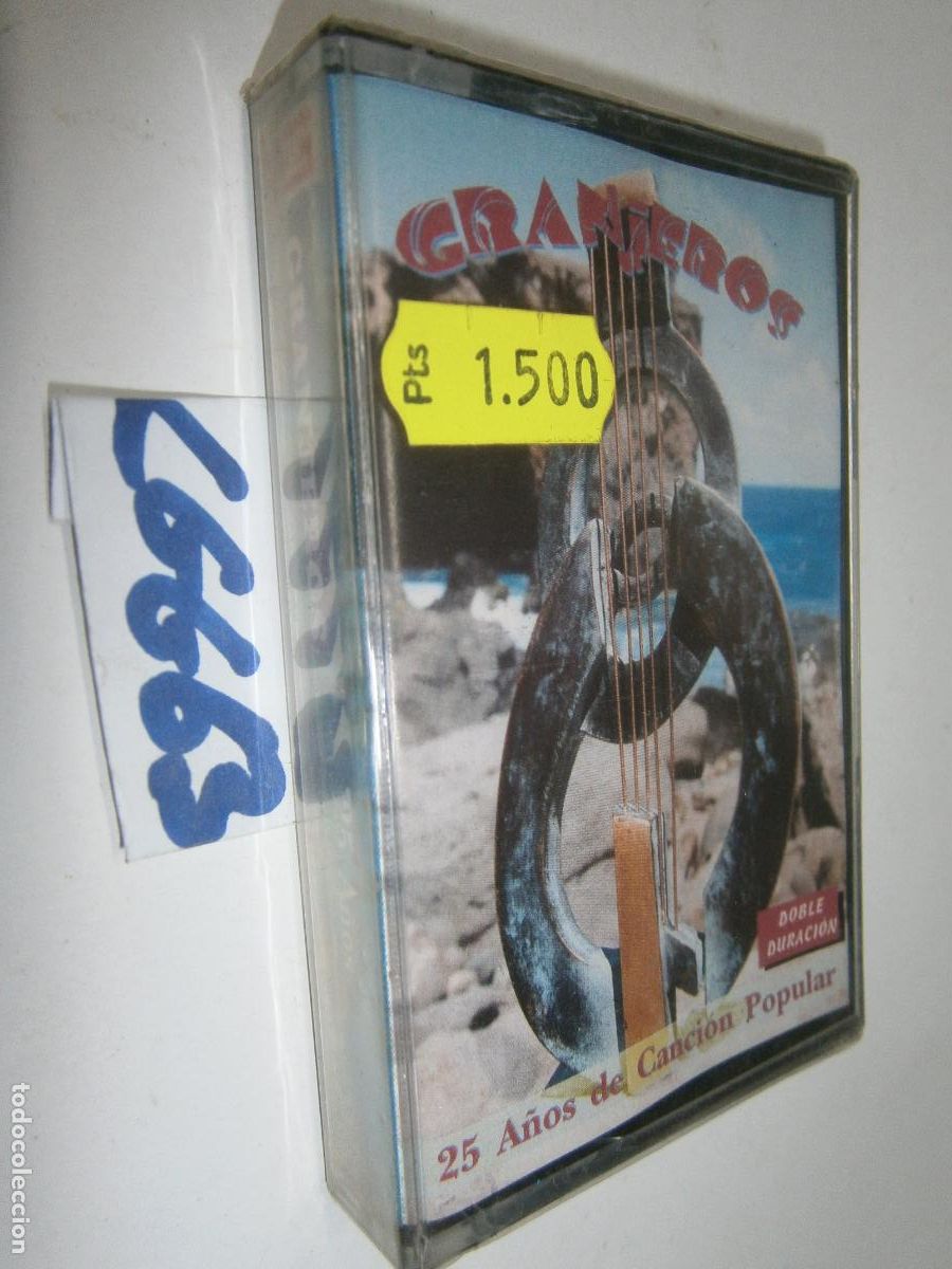 Casetes antiguos: ANTIGUA CINTA CASETE MUSICA CANARIA (NUEVA PRECINTADA) - GRANJEROS