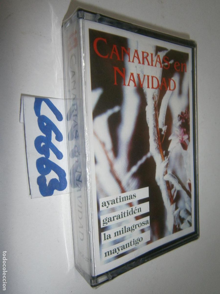 Old Cassettes: ANTIGUA CINTA CASETE MUSICA CANARIA (NUEVA PRECINTADA) - CANARIAS EN NAVIDAD
