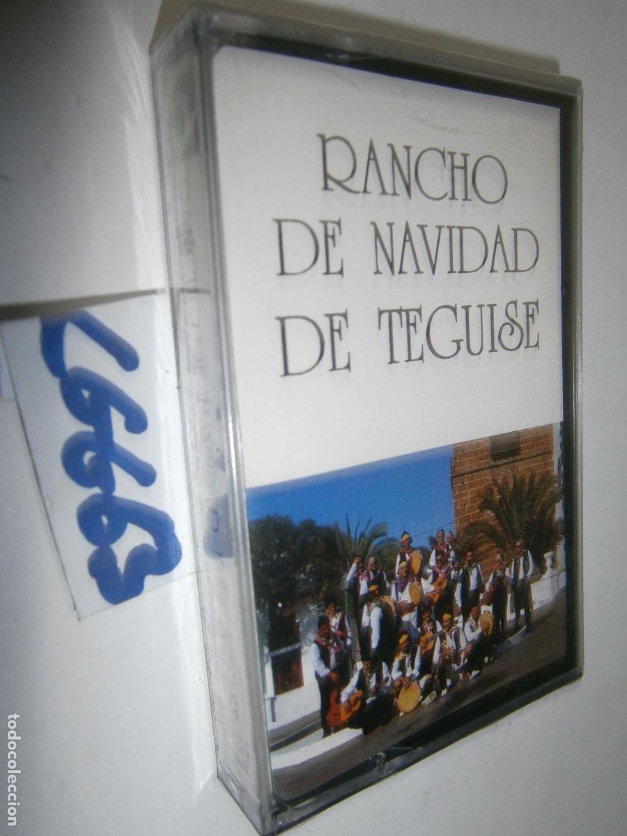 Old Cassettes: ANTIGUA CINTA CASETE MUSICA CANARIA (NUEVA PRECINTADA) - RANCHO DE NAVIDAD DE TEGUISE