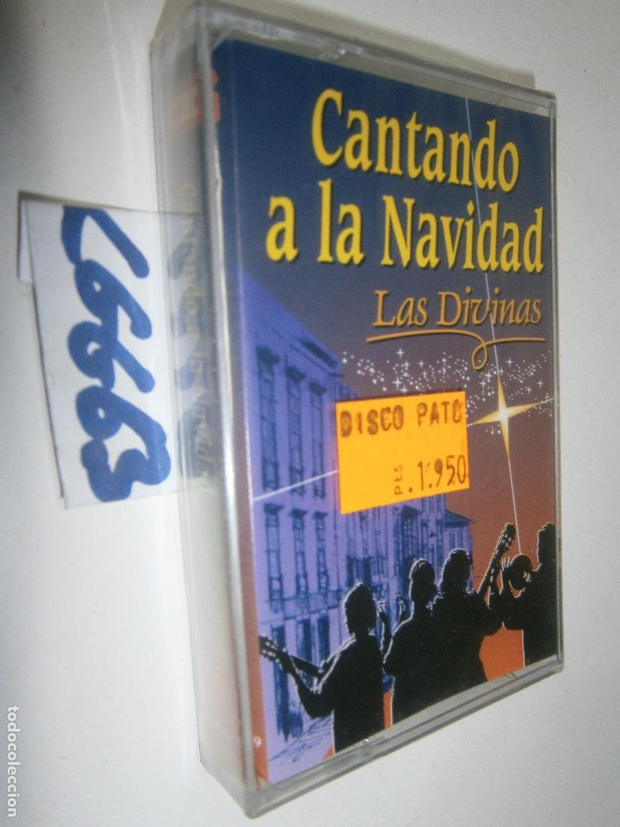 Casetes antiguos: ANTIGUA CINTA CASETE MUSICA CANARIA (NUEVA PRECINTADA) - CANTANDO A LA NAVIDAD