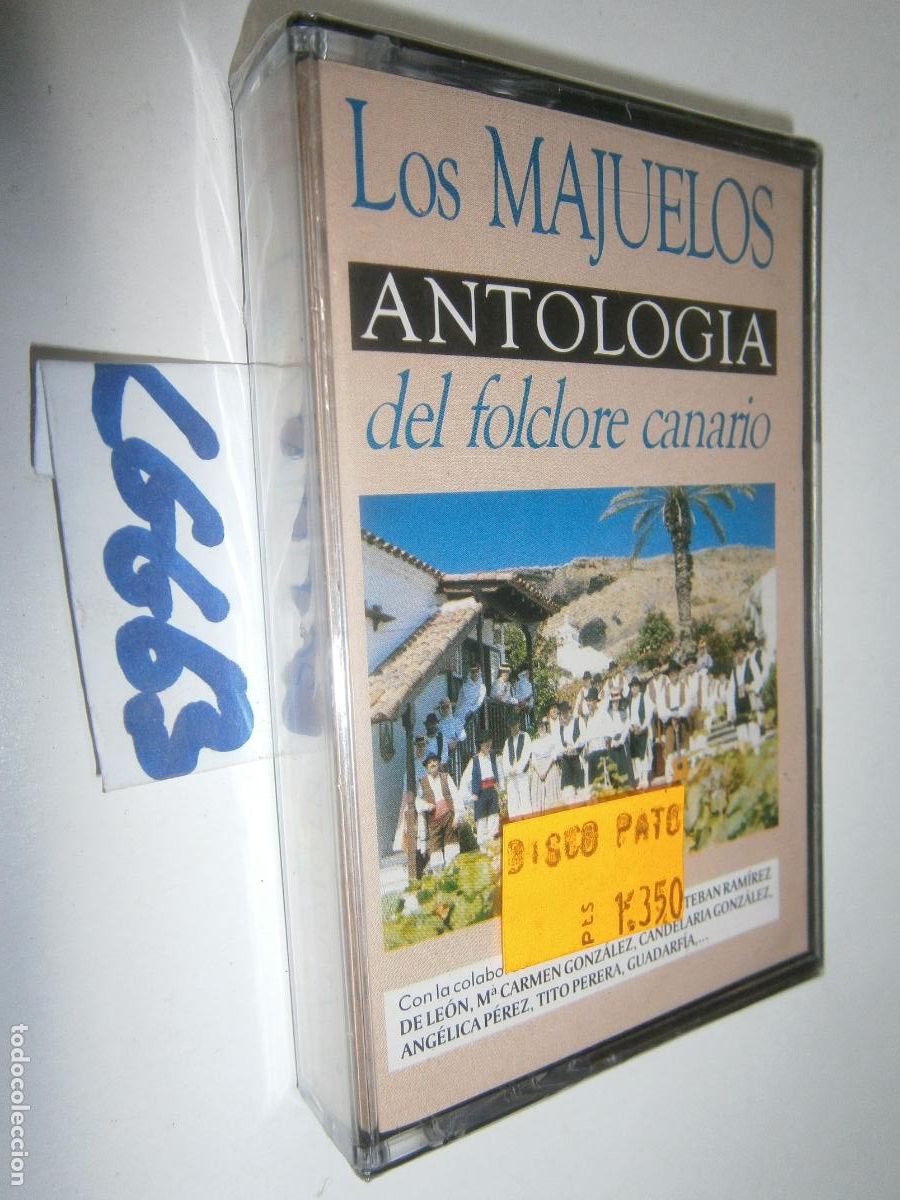 Casetes antiguos: ANTIGUA CINTA CASETE MUSICA CANARIA (NUEVA PRECINTADA) - LOS MAJUELOS