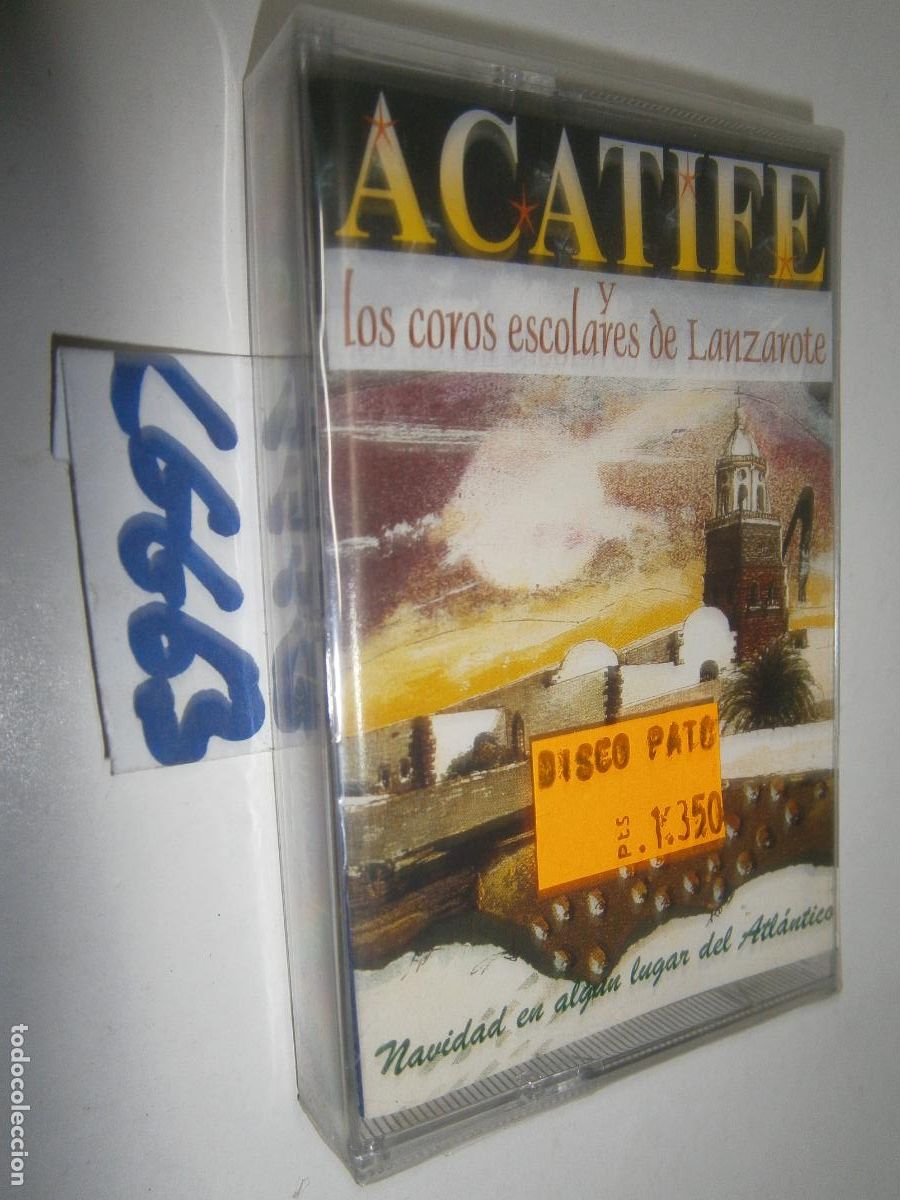 Casetes antiguos: ANTIGUA CINTA CASETE MUSICA CANARIA (NUEVA PRECINTADA) - ACATIFE