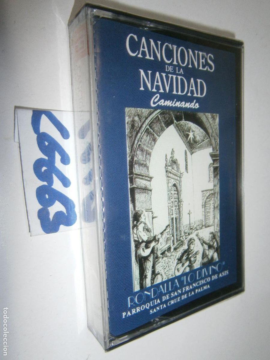 Casetes antiguos: ANTIGUA CINTA CASETE MUSICA CANARIA (NUEVA PRECINTADA) - RONDALLA LO DIVINO