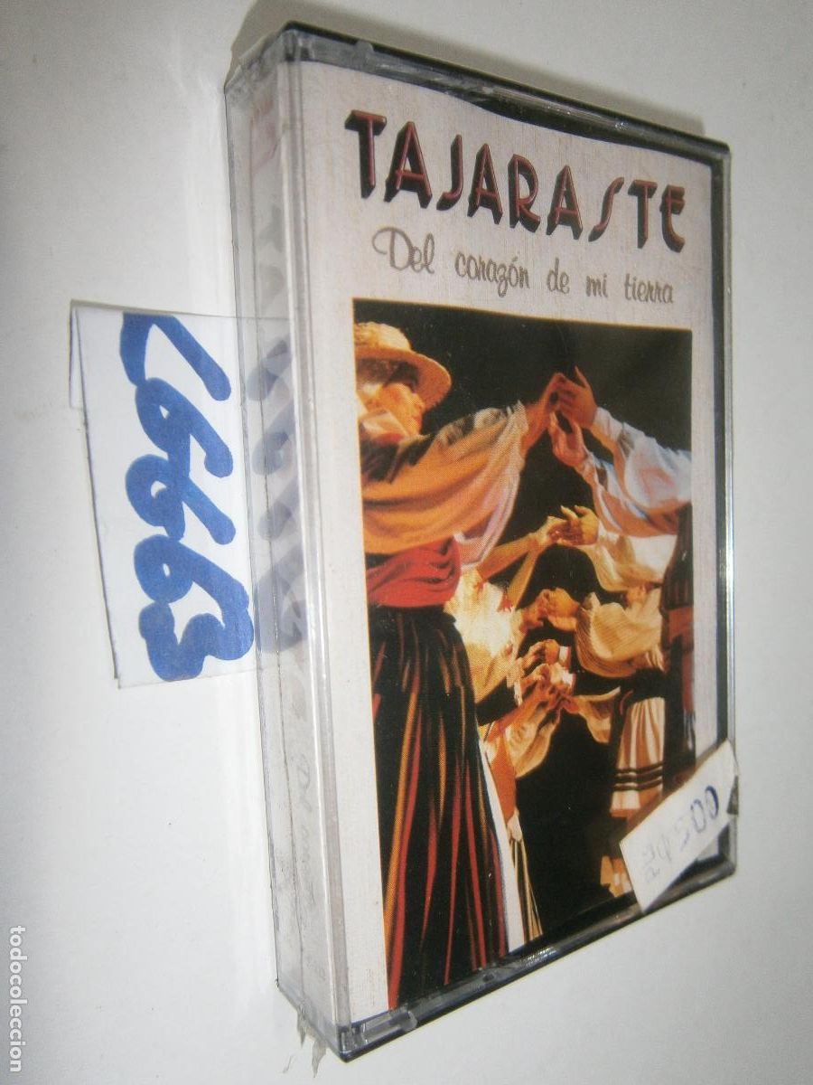 Casetes antiguos: ANTIGUA CINTA CASETE MUSICA CANARIA (NUEVA PRECINTADA) - TAJARASTE