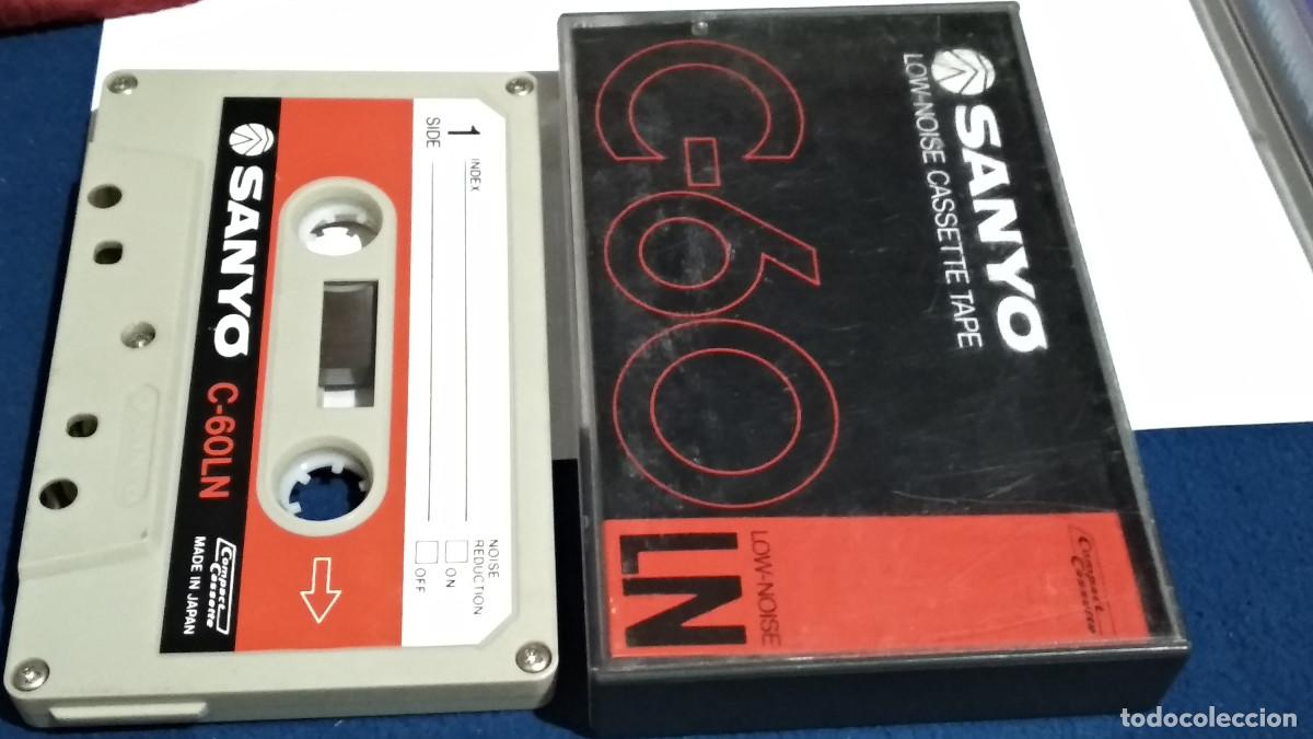 Casetes antiguos: SANYO LOW NOISE C-60 MADE IN JAPAN CAJA ORIGINAL - CASETE PARA ESCUCHAR O REGRABAR -