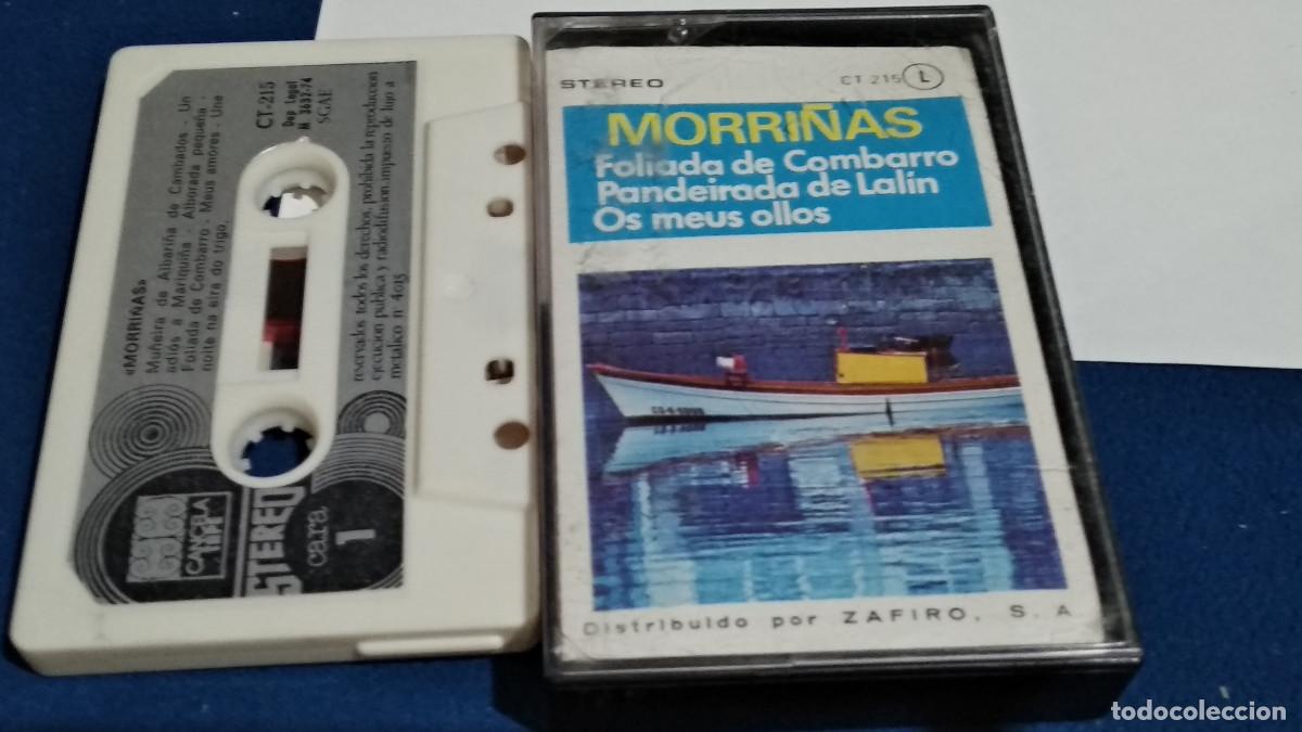 Casetes antiguos: MORRI&Ntilde;AS / 12 TEMAS POPULARES GALLEGOS - 1974 CANCELA ZAFIRO - CASETE CINTA CASSETTE